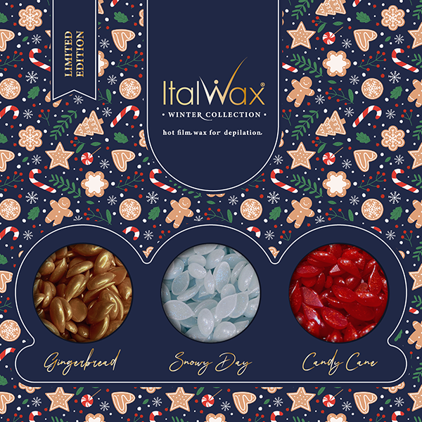 ItalWax Winter Collection komplekts - Limitētā daudzumā, 3 x 500 g