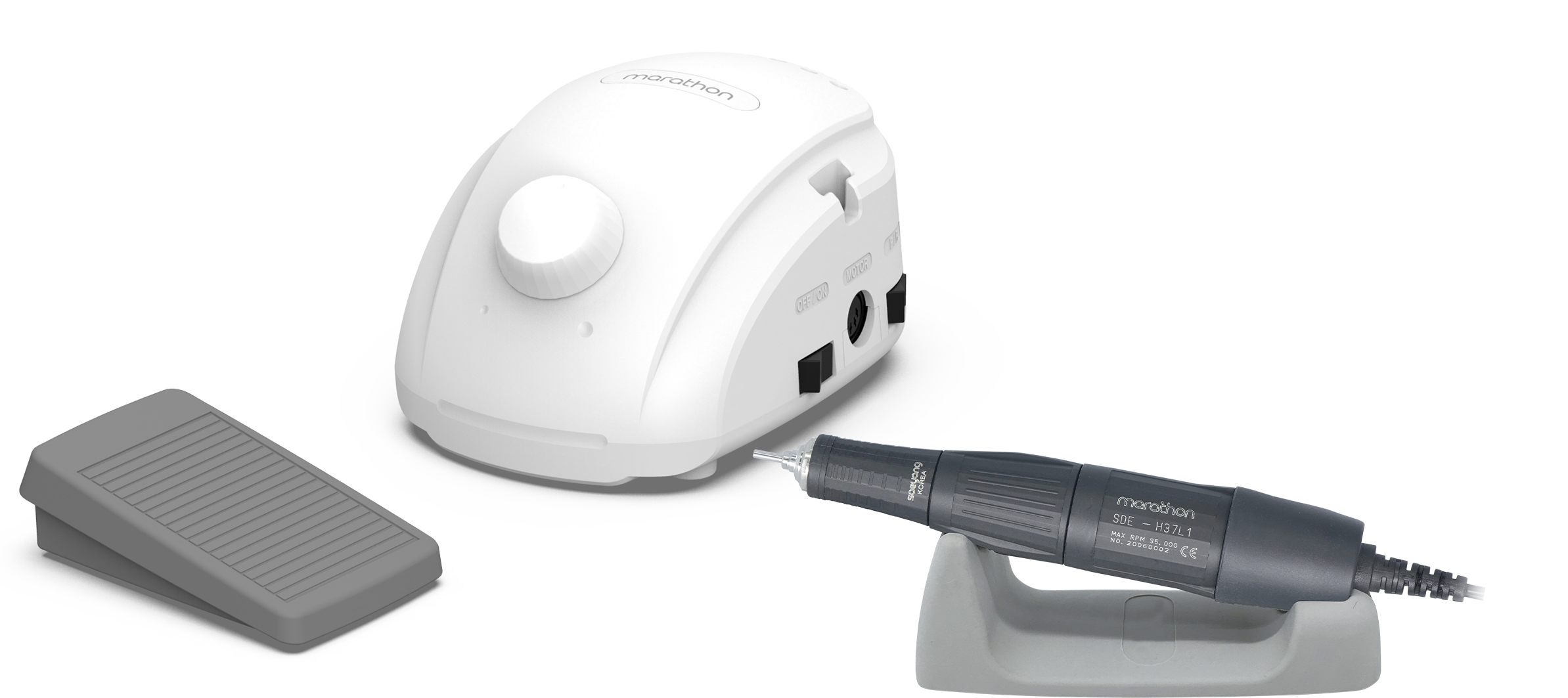 MARATHON M3 CHAMPION (Weiß) NEU 2025 SAEYANG + H37L1 (35.000 U/min)