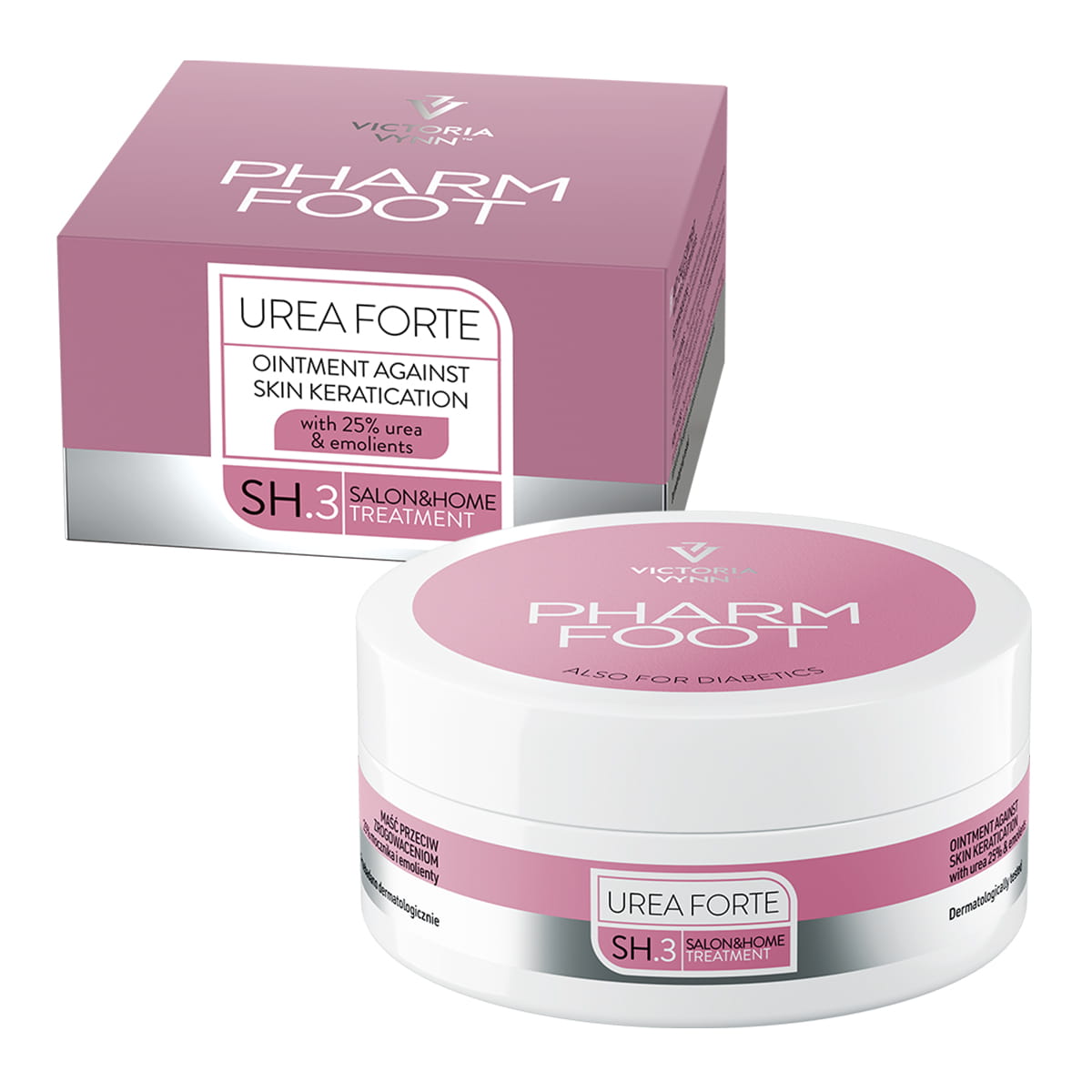 PHARM FOOT Mittel gegen Keratose mit 25% UREA & pflegenden Wirkstoffen UREA FORTE 75ml