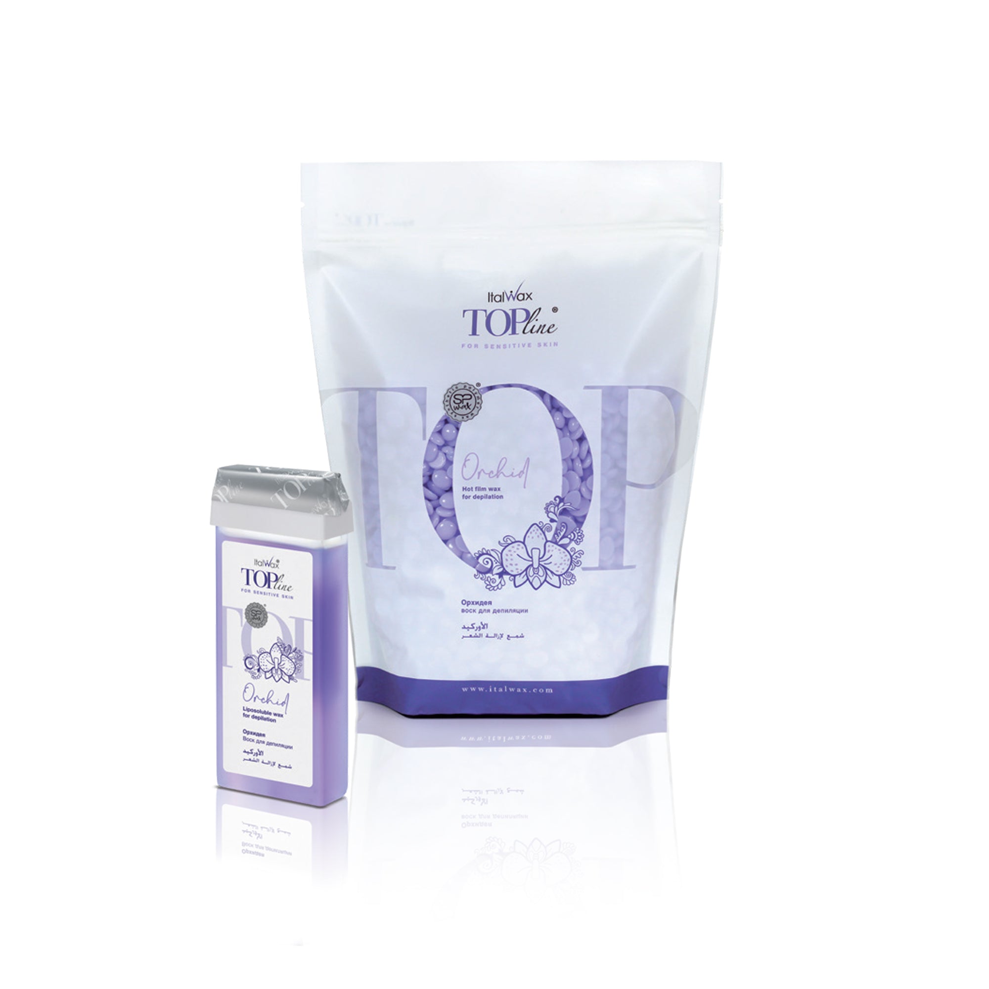 ItalWax TOPline Heißwachspellets - ORCHID 750 g
