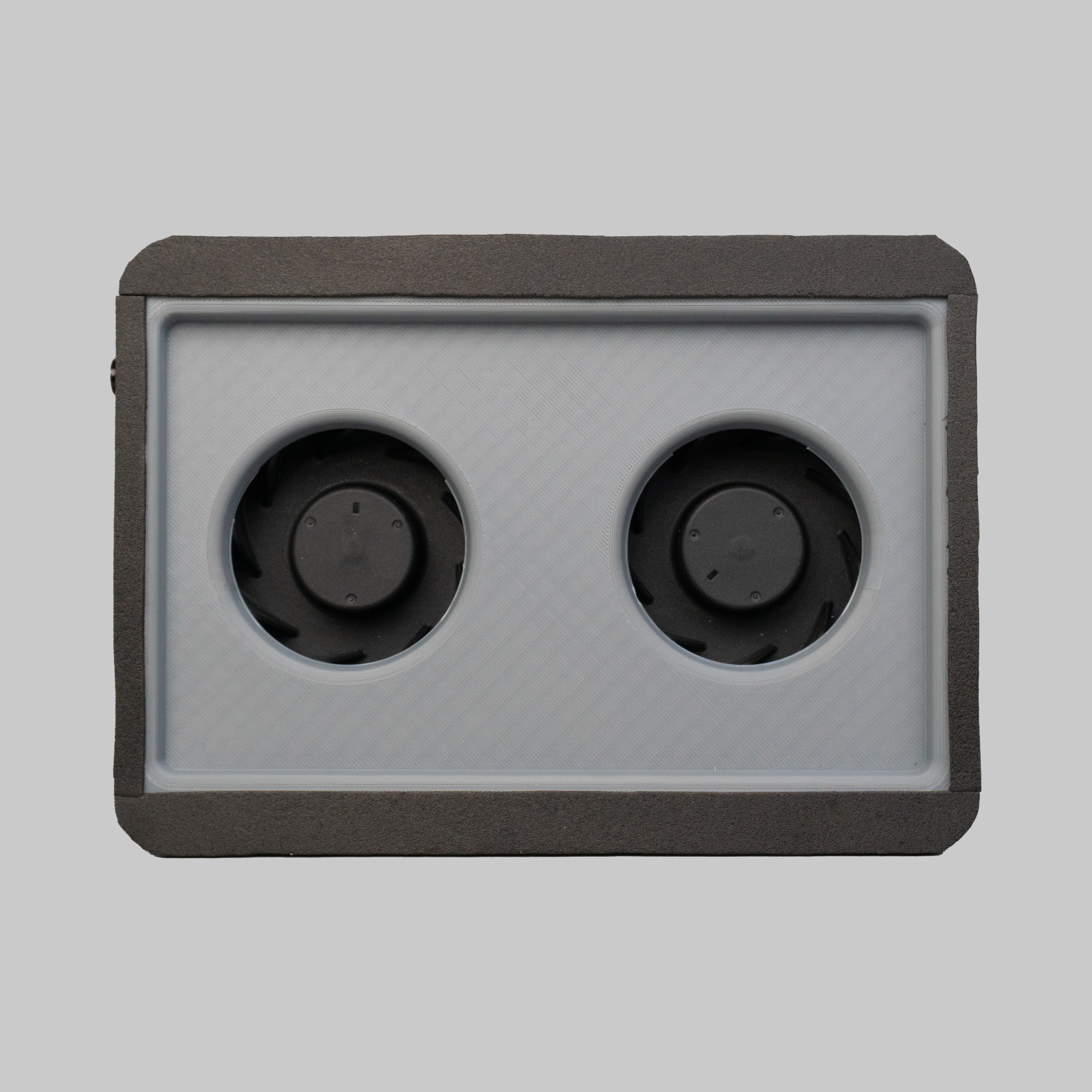 ULKA Iebūvējams putekļu savācējs TORNADO Pelēks