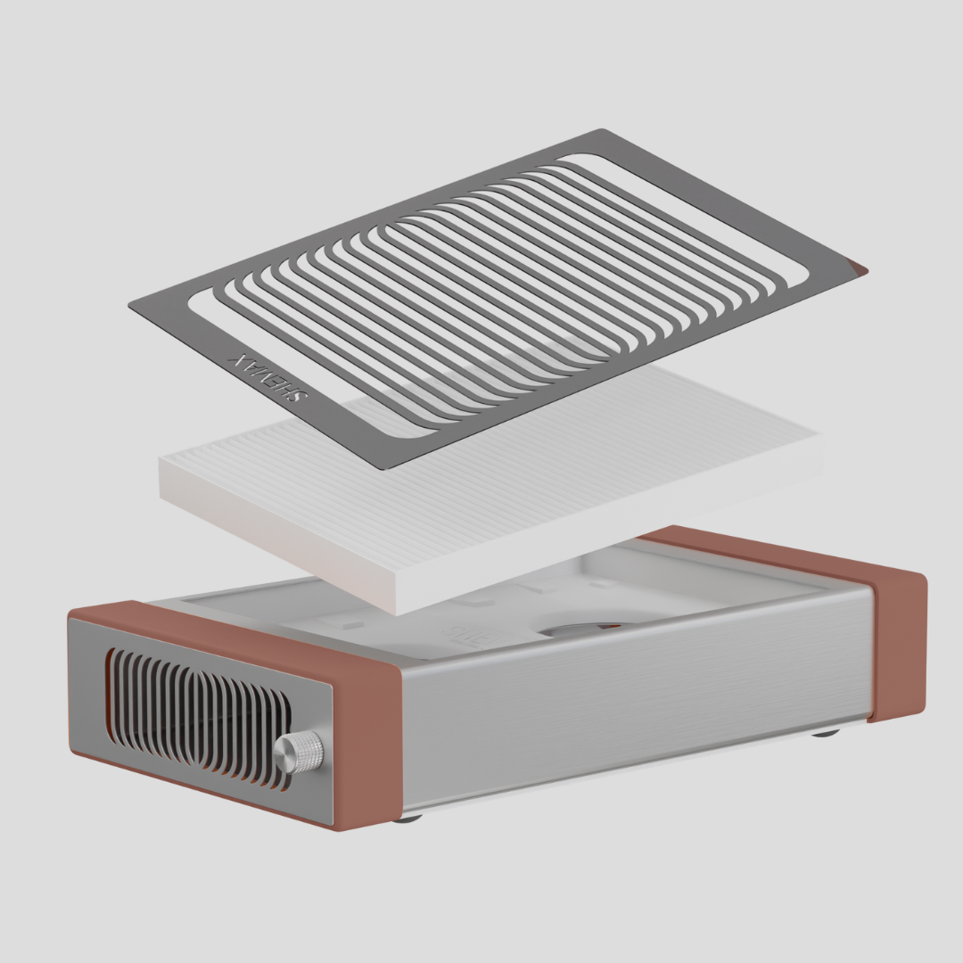 SheMax Style PRO Mocha Mousse Profesionāls manikīra putekļu savācējs