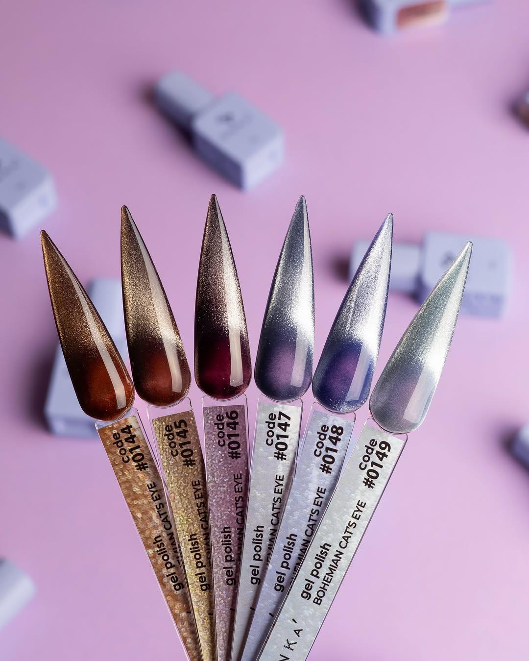 0148 Color Gel Polish Bohemian Cat Eye Collection 12ml