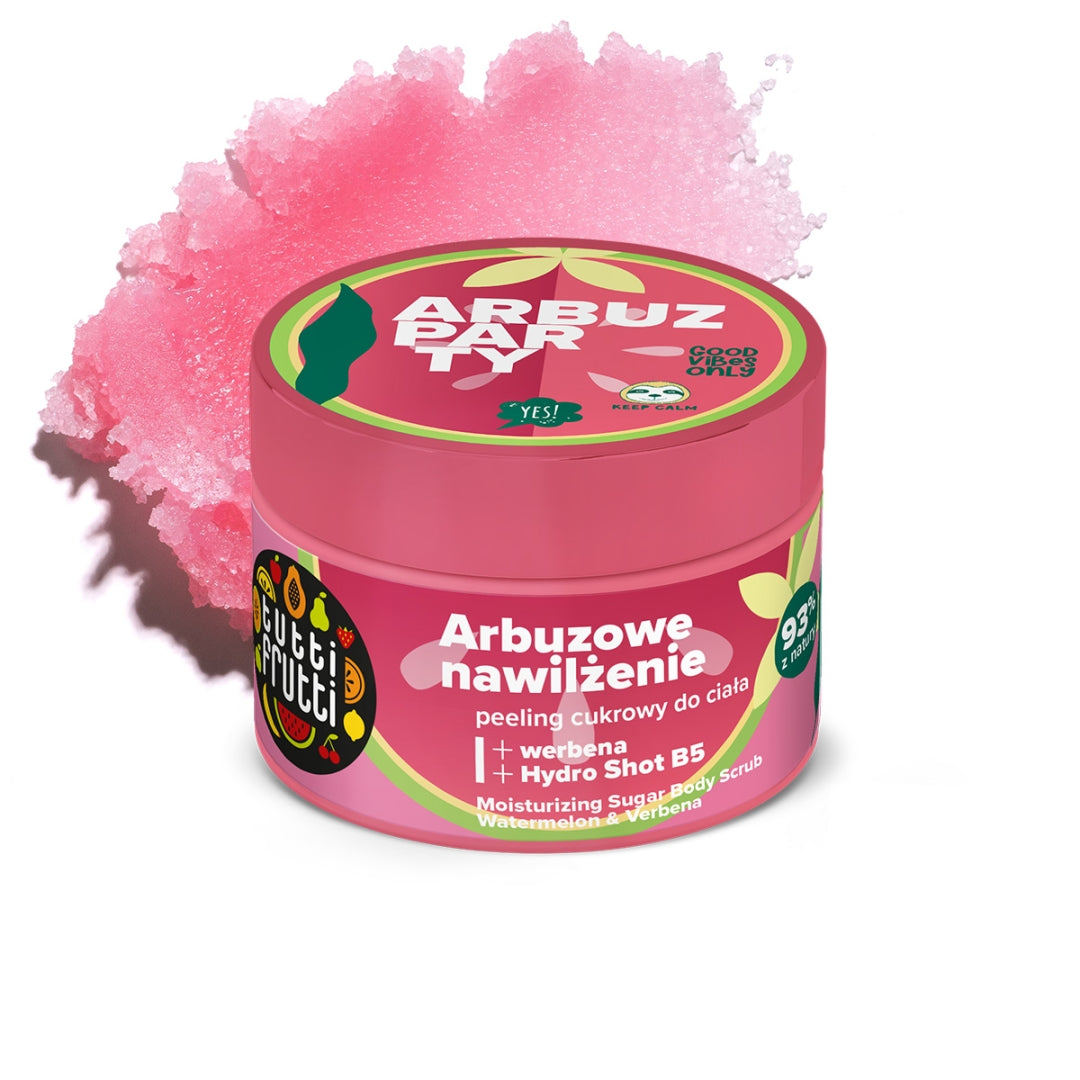 Farmona TUTTI FRUTTI Feuchtigkeitsspendendes Zuckerpeeling Wassermelone und Eisenkraut 300g
