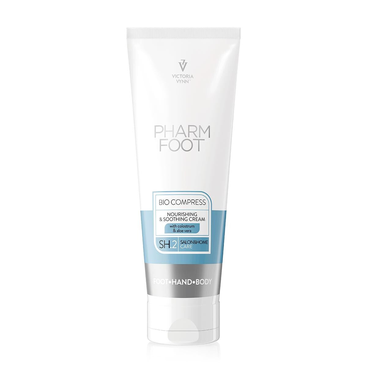 PHARM FOOT Nährende und beruhigende Creme mit Neumilch und Aloe Vera, BIO COMPRESS 250ml