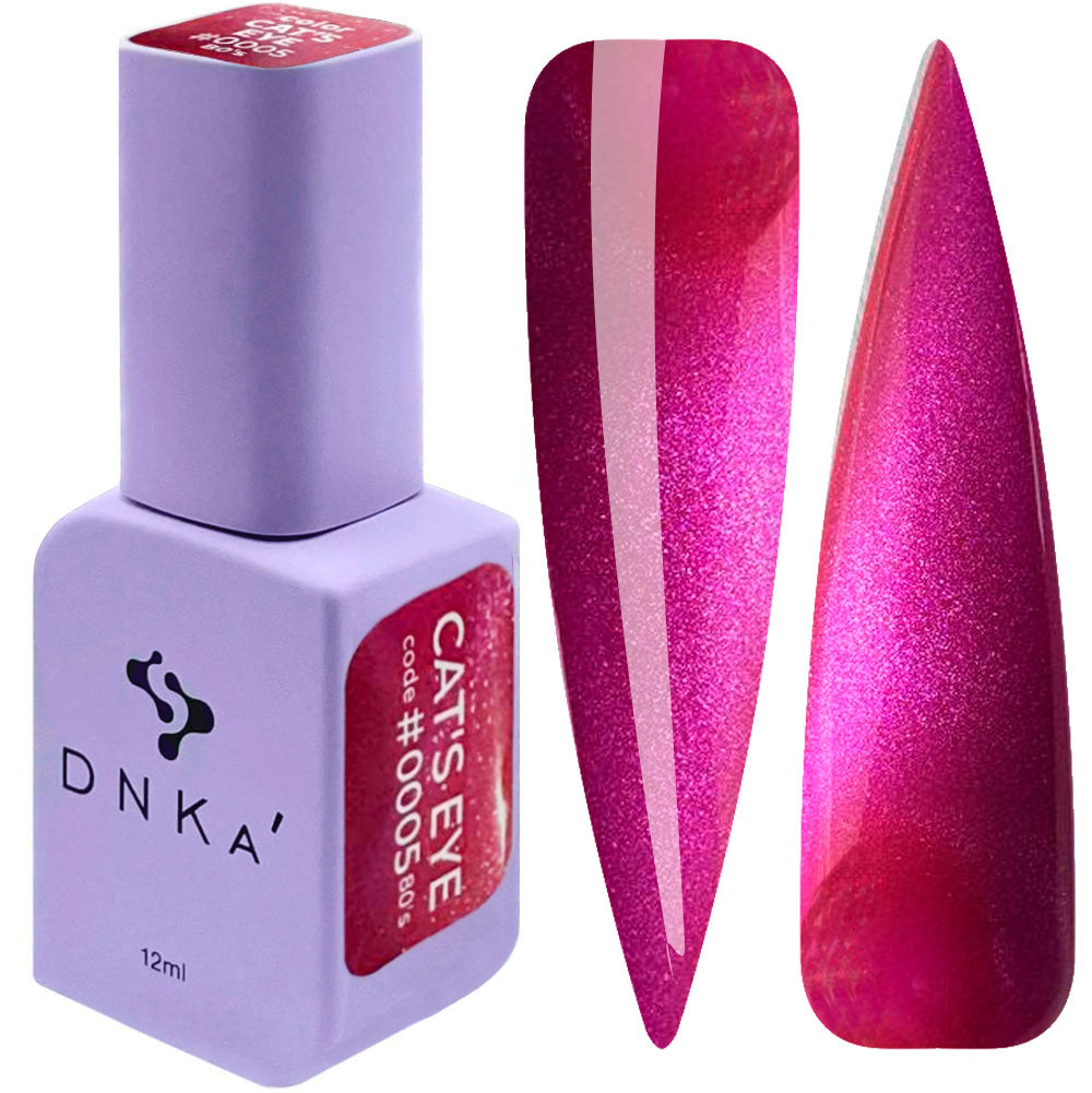 0005 Color Gel Polish DNKa' 80's Cat Eye Kollektion