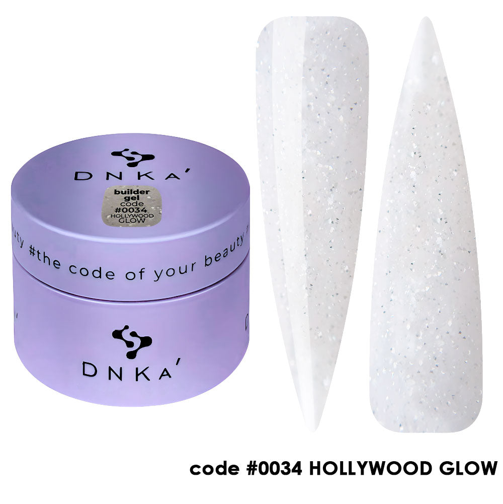 0034 DNKa' Builder Gel Hollywood Glow Kollektion - 30ml