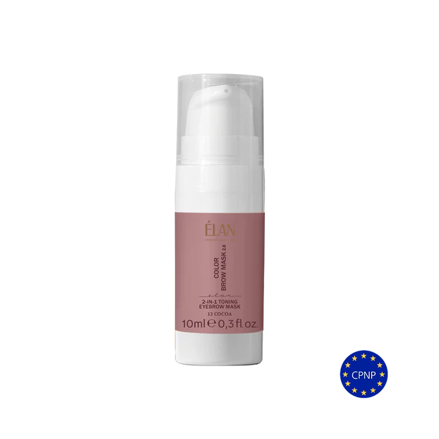ELAN Tönende Augenbrauenmaske, Color Brow Mask 2in1 Cocoa, 10 ml