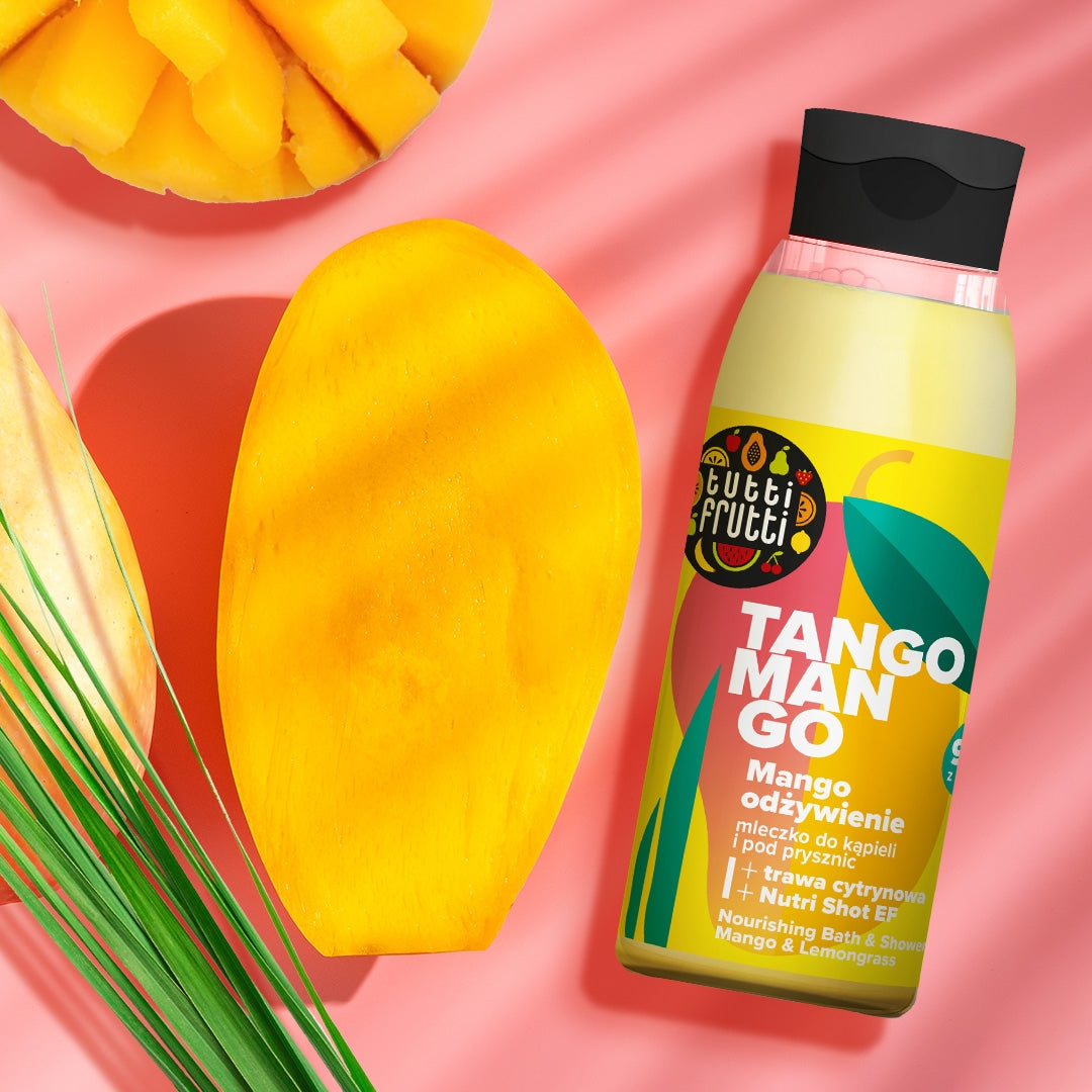 Farmona TUTTI FRUTTI Nährendes Bade- und Duschmilch Mango und Zitronengras 400ml