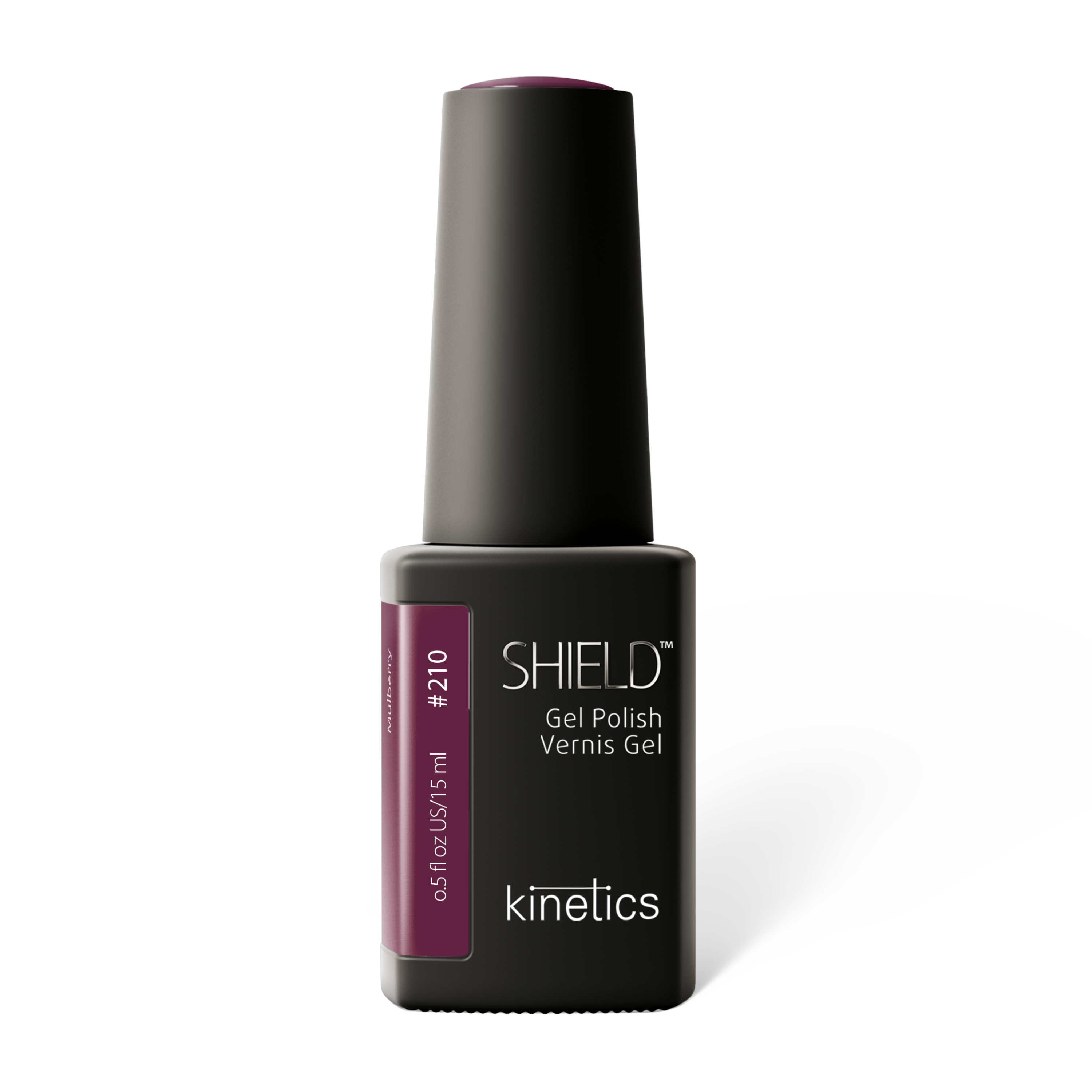 Kinetics SHIELD Gel Polish Mulberry #210, 15 ml
