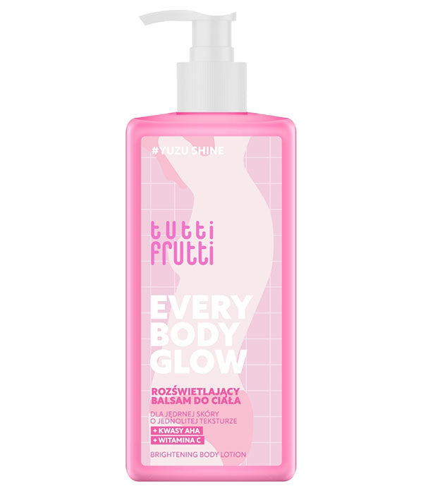 Farmona TUTTI FRUTTI YuzuShine Mirdzošs ķermeņa balzams ar AHA skābēm un C vitamīnu, 250 ml