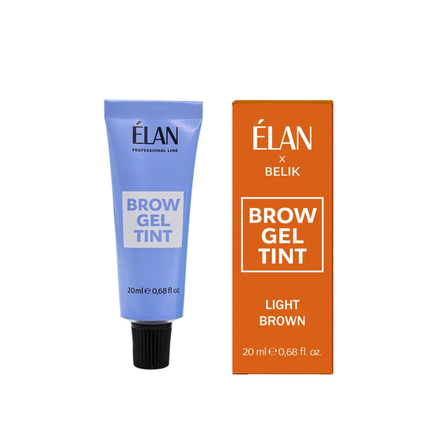 ELAN Tonējošs uzacu gēls Light Brown, 20 ml