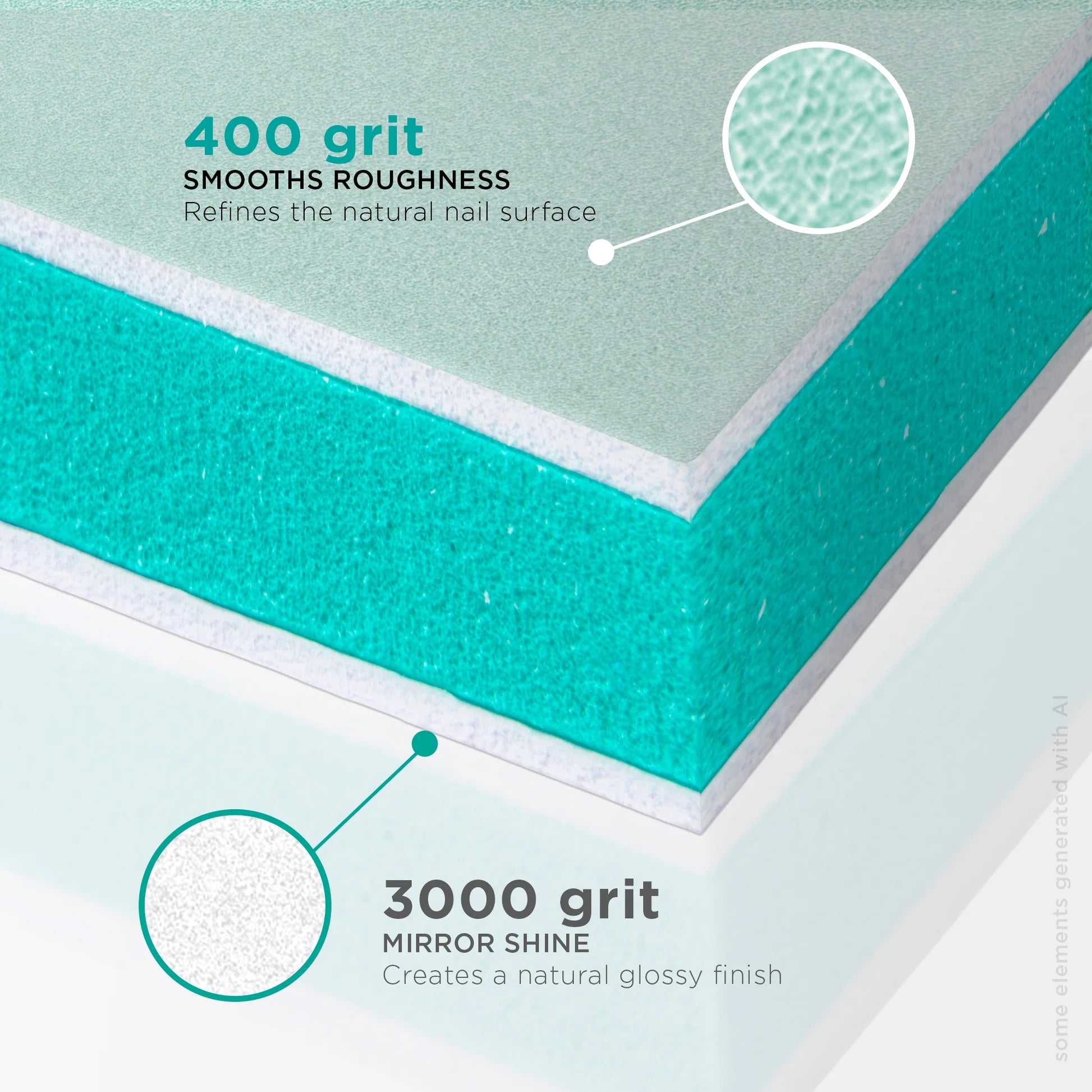 STALEKS Nagu bafu pūlēšanas komplekts 400/3000 grit 50gb. [NFP-51M-400/3000]