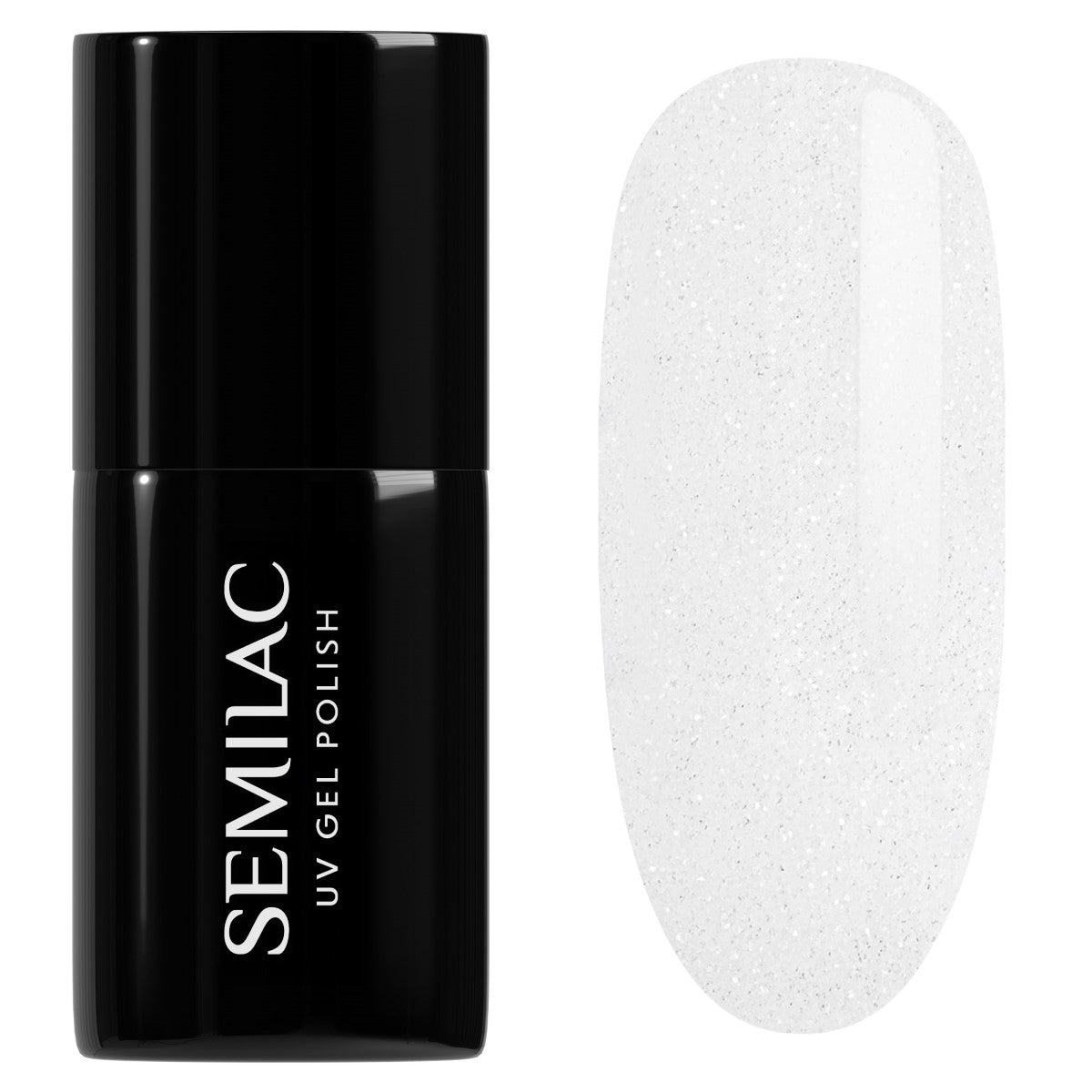 091 UV Hybrid Semilac Glitter Milk 7ml