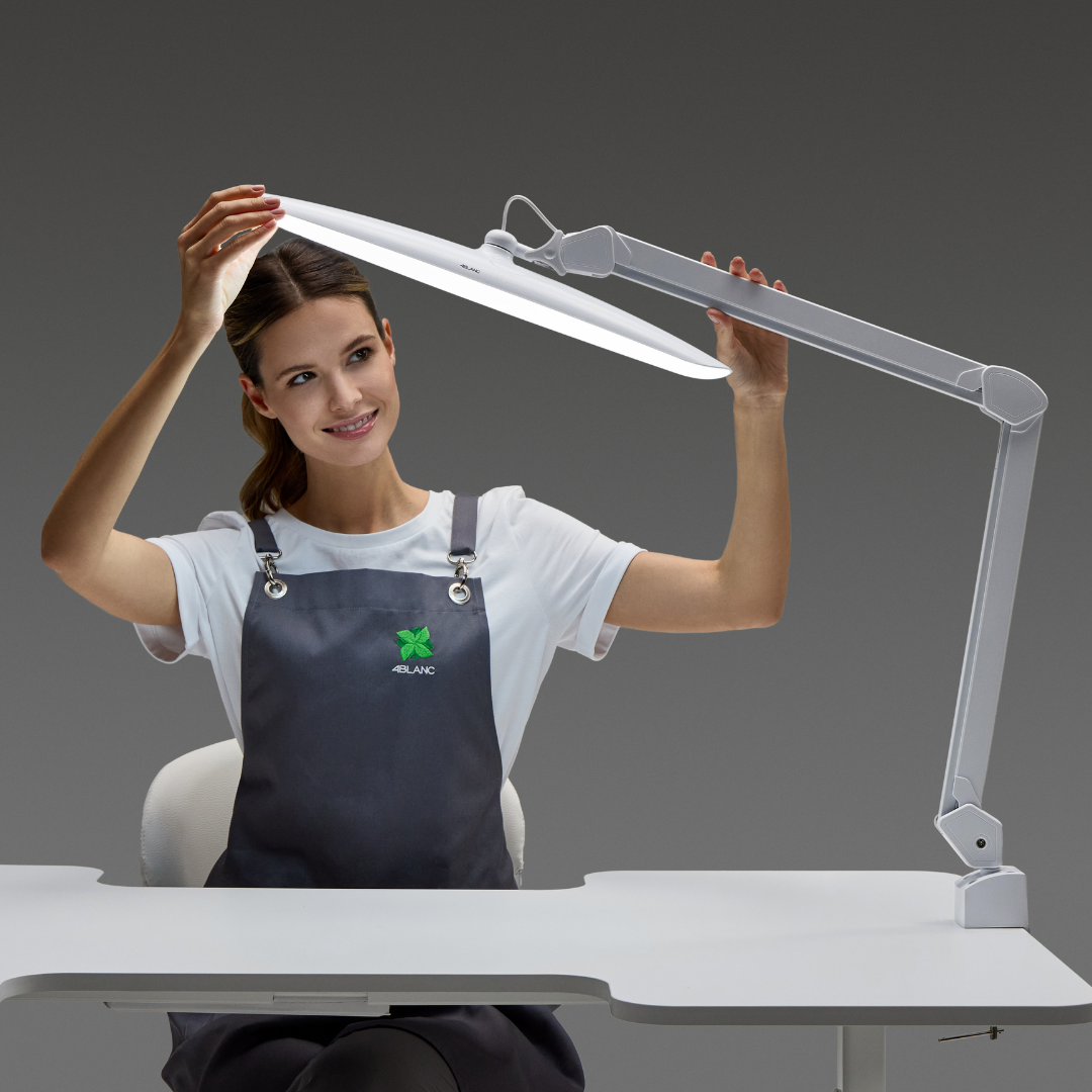 4BLANC Schattenfreie Tischlampe