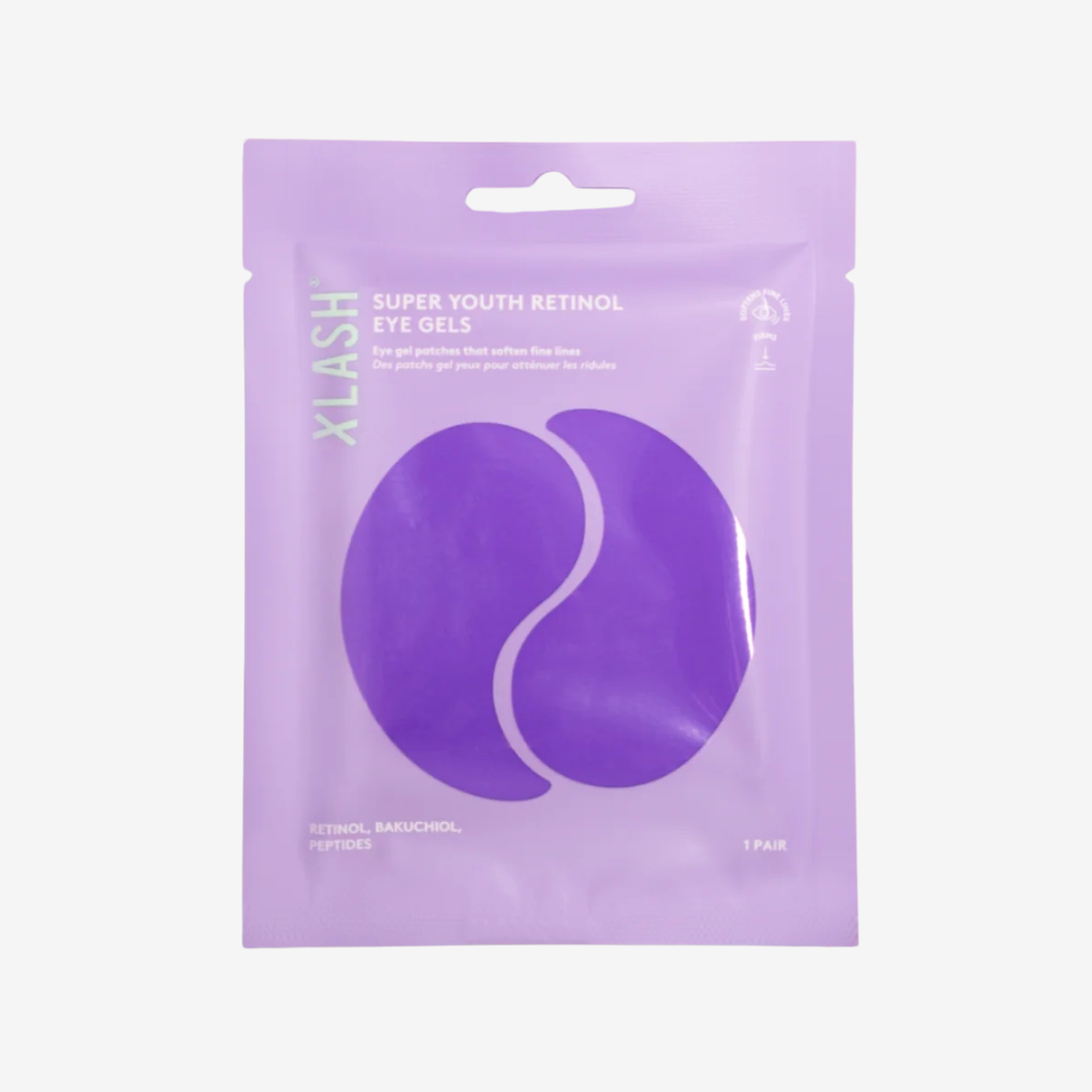 XLASH Super Youth Retinol Eye Gels – Hydrogel-Augenpads, 1 Paar
