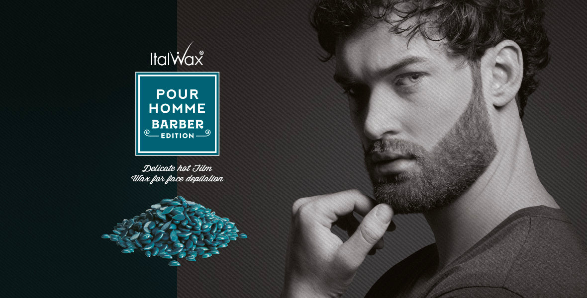 ItalWax Pour Homme [BARBER EDITION] plēves vasks vīriešiem 100 g