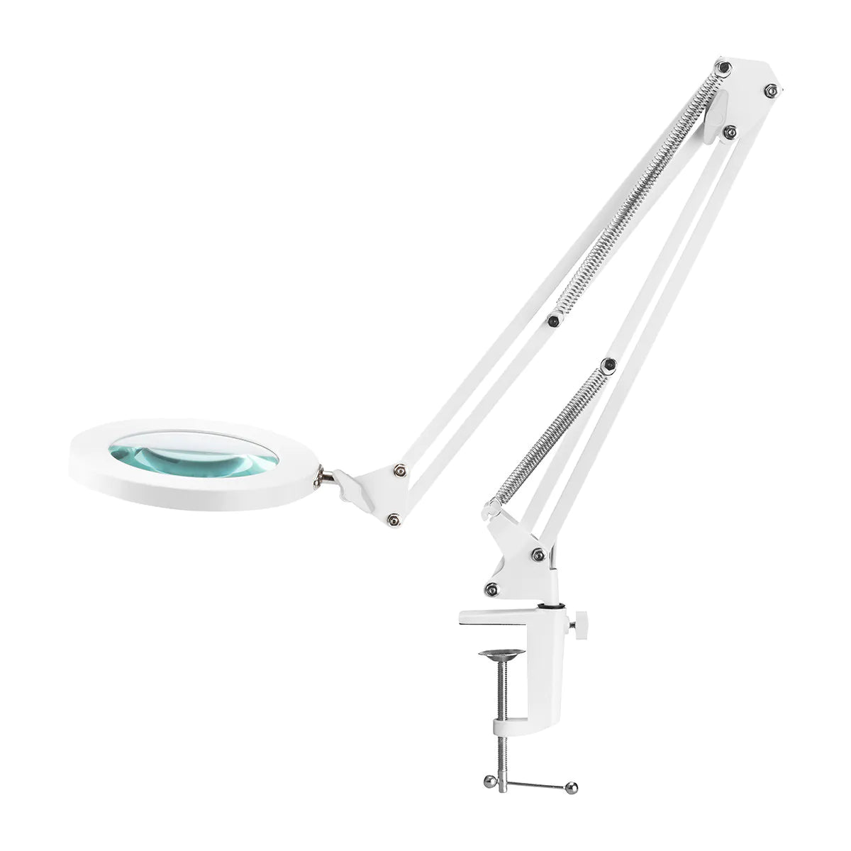 LED-Tischlampe mit Lupe TOP MAGNIFIER GLOW 308, Weiß