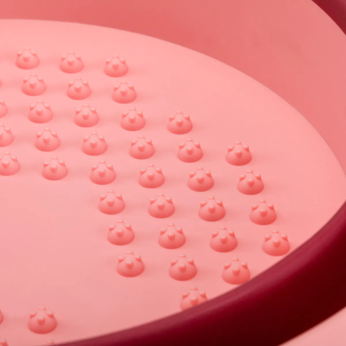 Pedikīra izlokāma bļoda, rozā