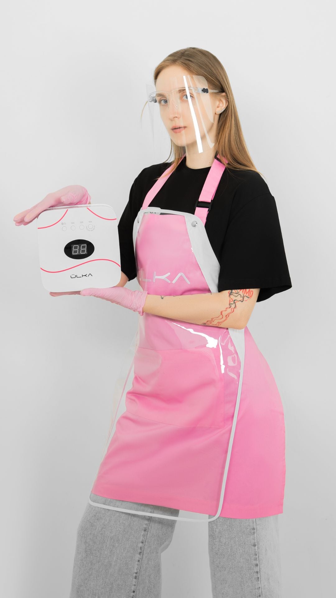 ULKA Schürze mit Schutzkragen