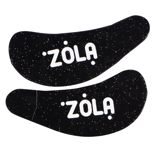 ZOLA Silikon-Pads (1 Paar), Schwarz