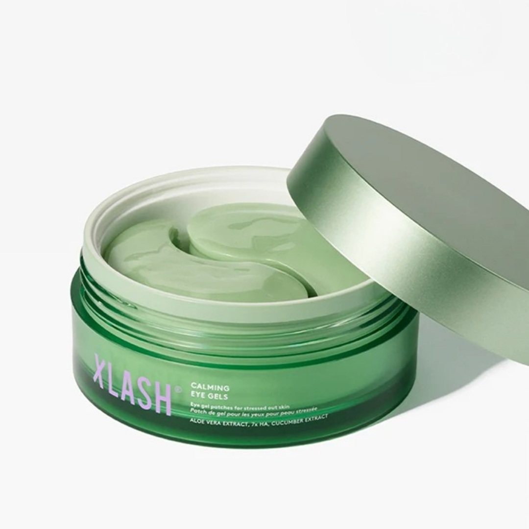 XLASH Beruhigende Augenpads – Hydrogel-Pads, 60 Stück