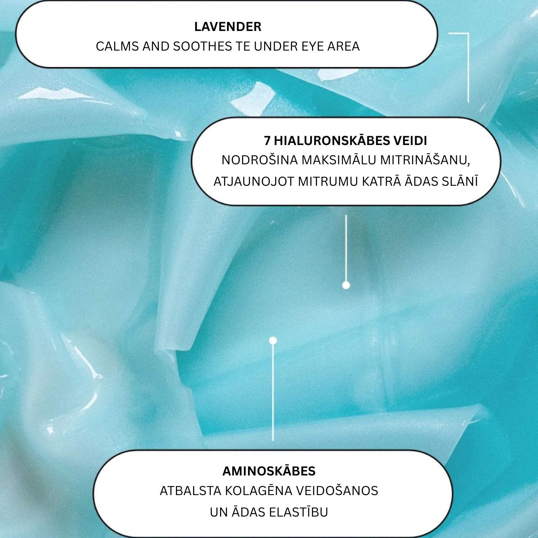 XLASH Rejuvenating Hydrogel Maske - regenerierende Hydrogel-Maske, 1 St.