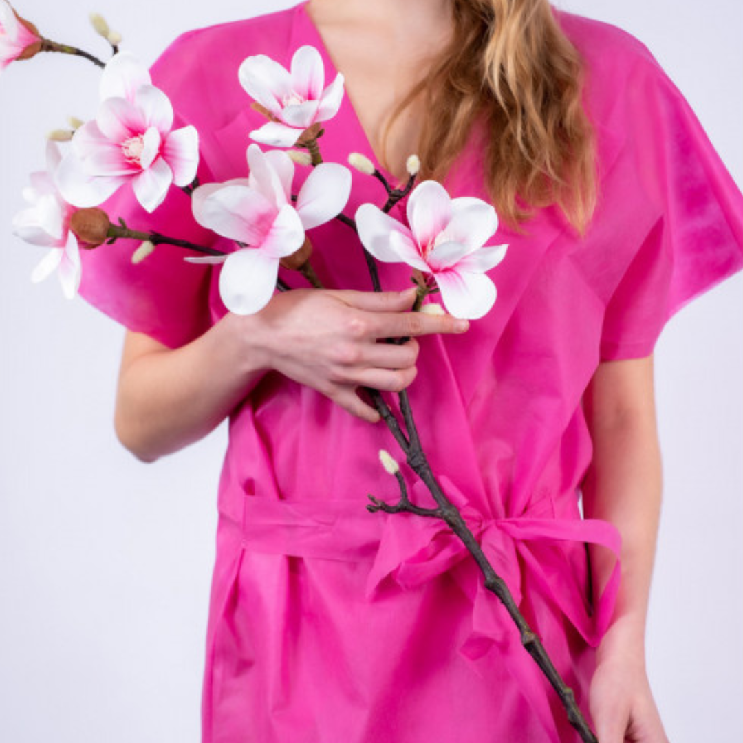 PW Vlies-Kimono 5 Stk., rosa