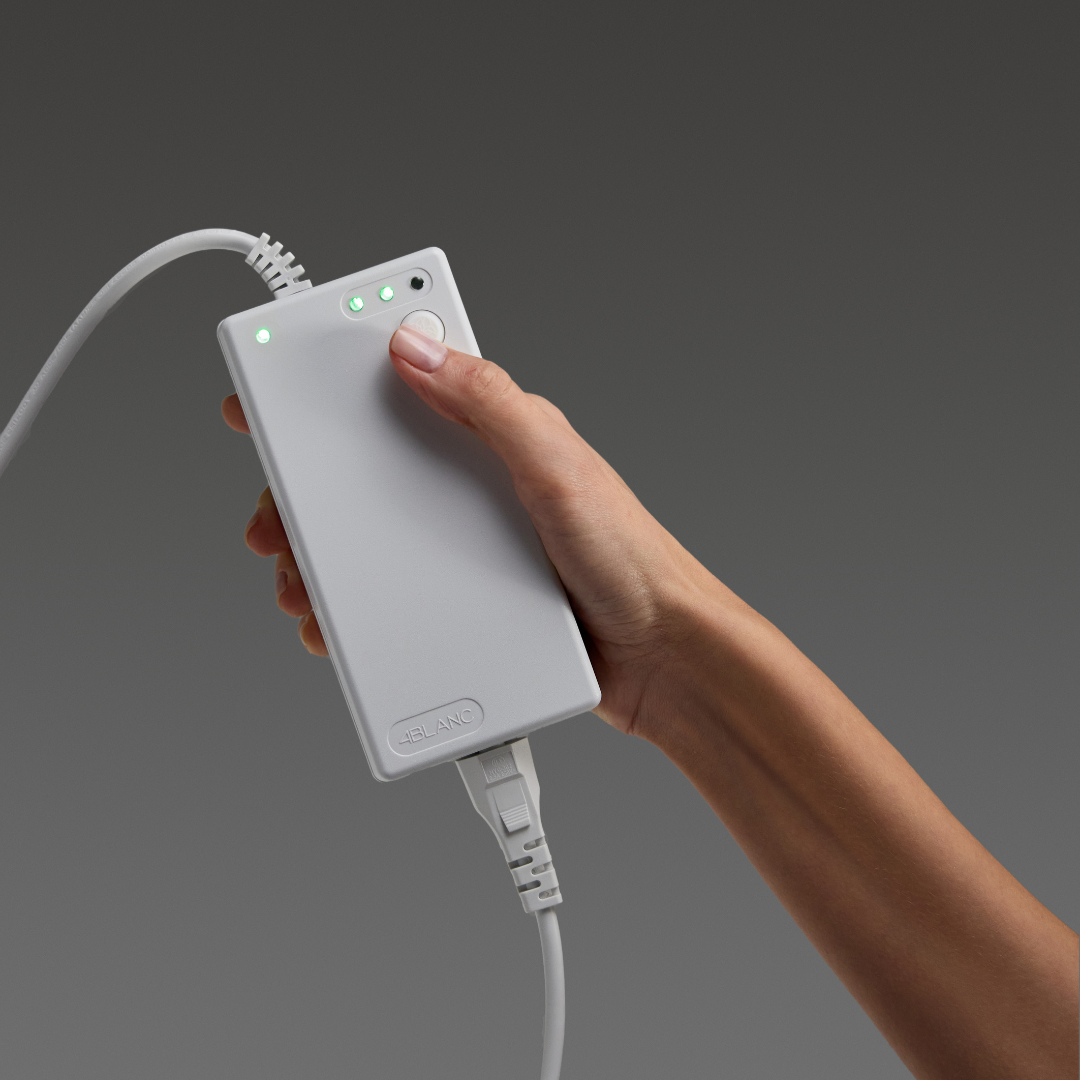 4BLANC Alizé™ Nail Dust Collector with Table Mount - putekļu savācējs ar galda stiprinājumu un LED apgaismojumu