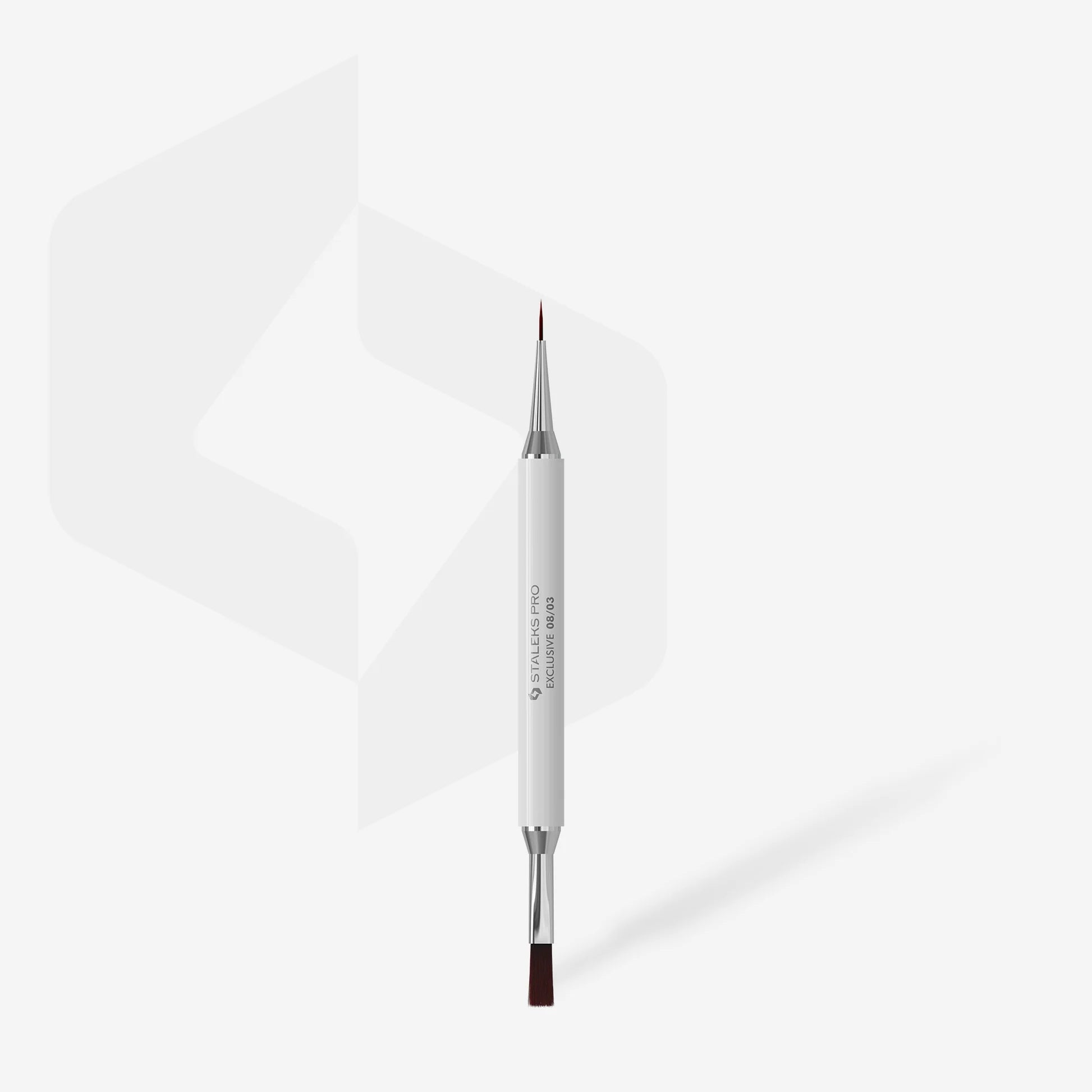 STALEKS Doppelseitiger Nagelmodellierpinsel [NBX-08/03]