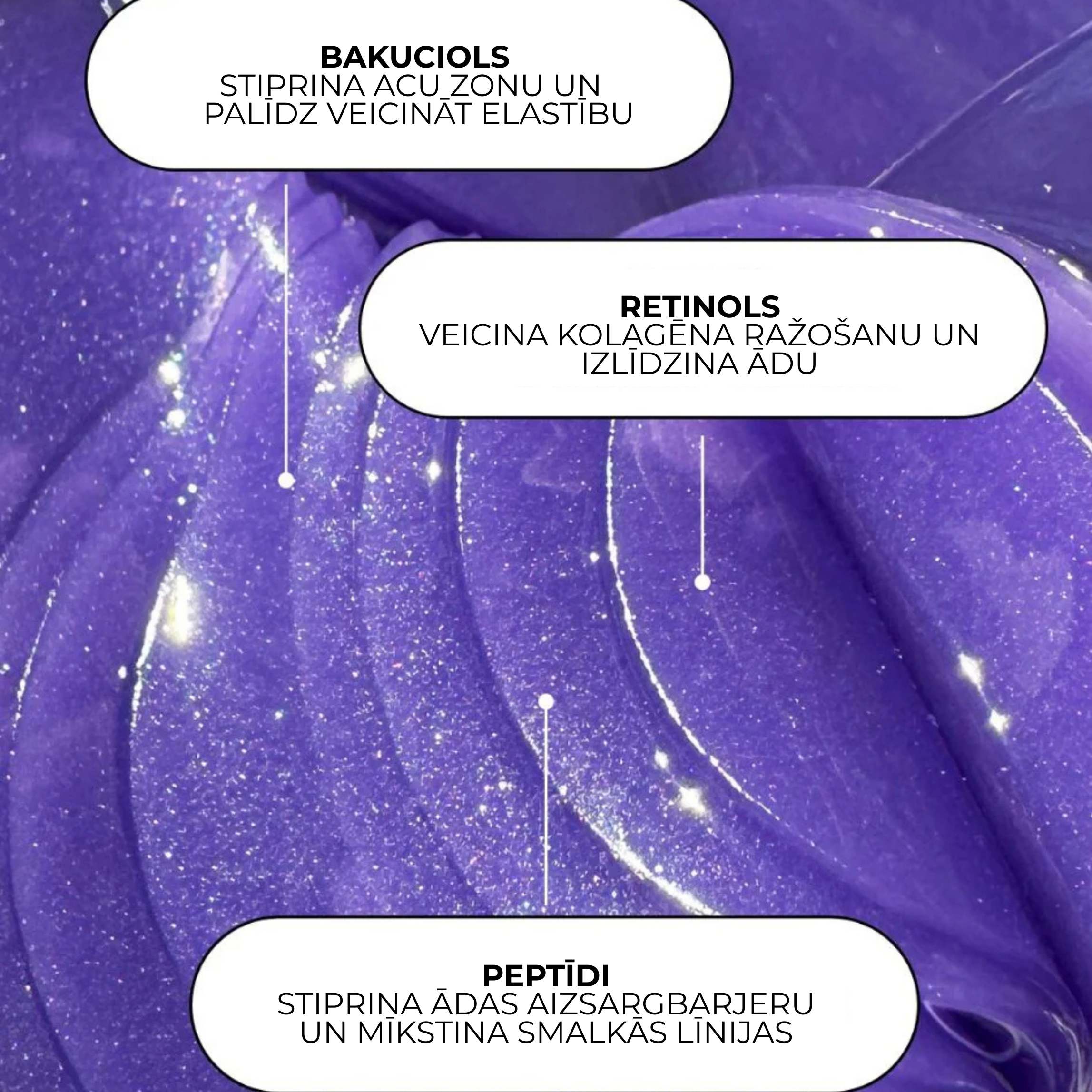 XLASH Super Youth Retinol Augen-Gele - Hydrogel-Augenpads, 1 Paar