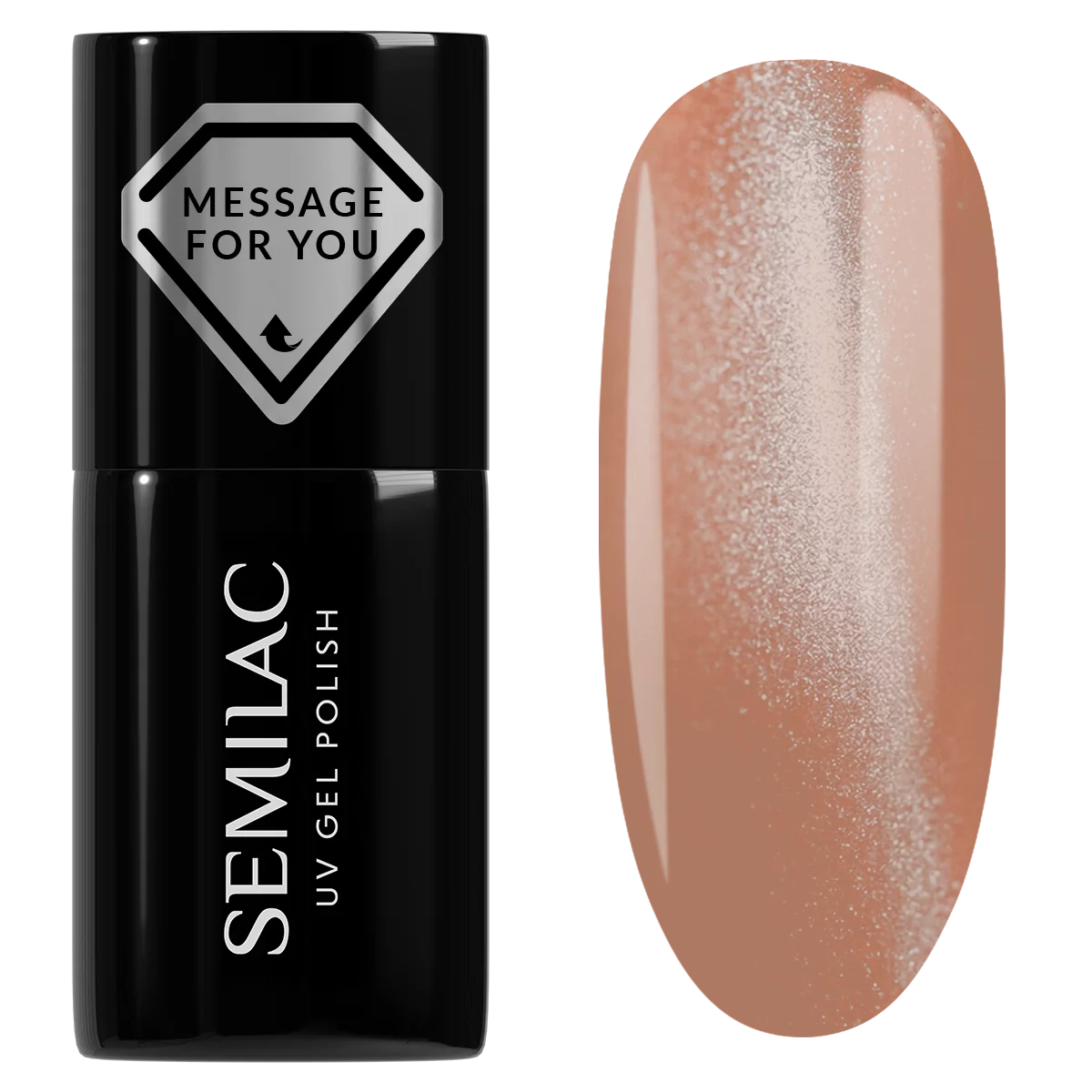 733 Semilac UV-Gellack „Creamy Praline Gloss“ 7 ml