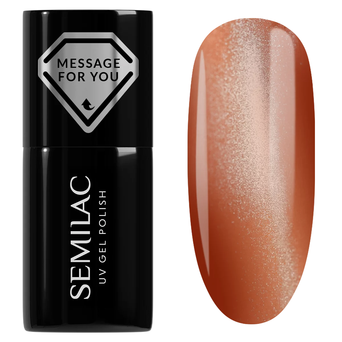 734 Semilac UV-Gel-Lack „Toffee Jelly Gloss“, 7 ml