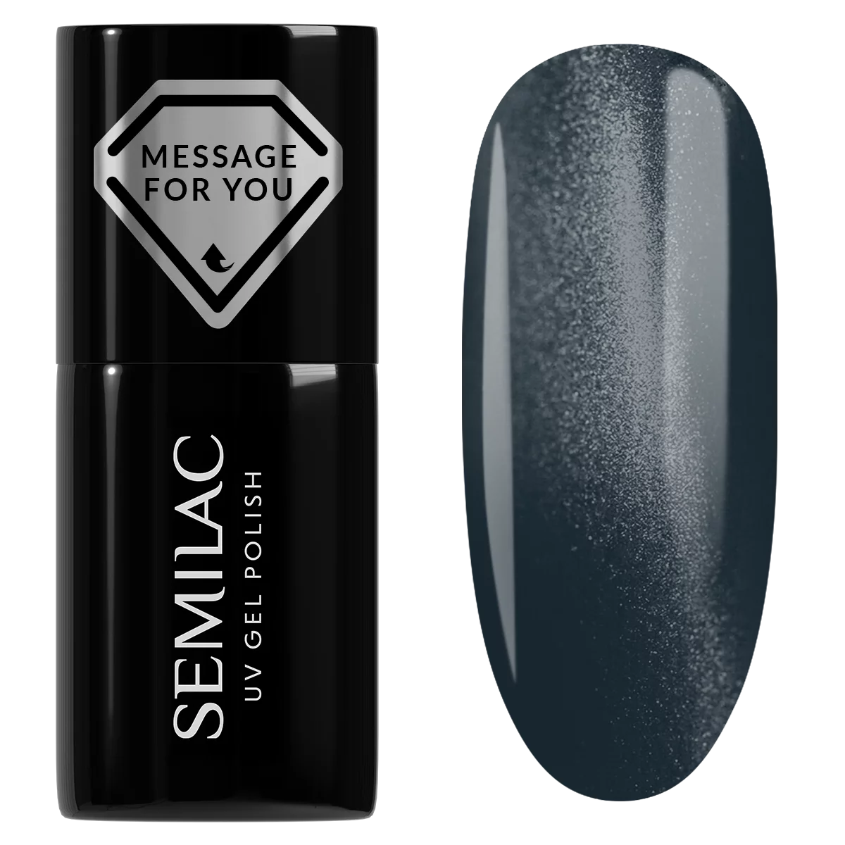 739 Semilac UV-Gellack „Teal Jelly Gloss“, 7 ml
