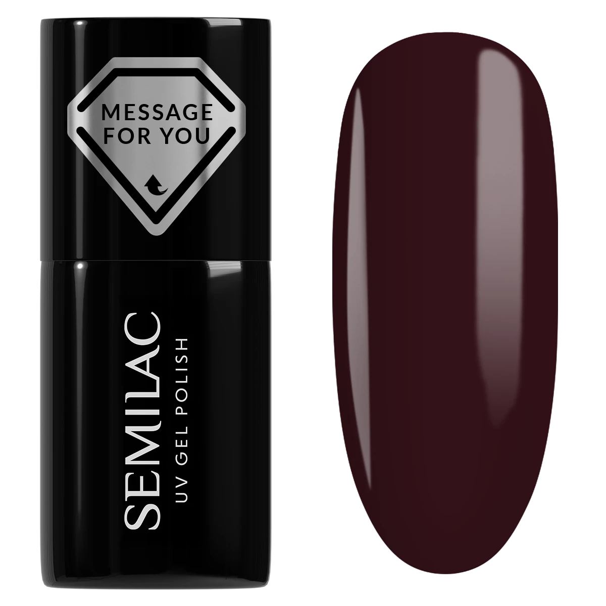 740 Semilac UV-Gellack „Deep Plum“ 7 ml