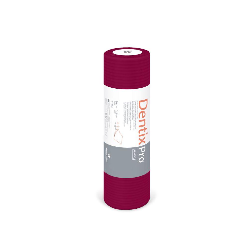 MedixPro PAPĪRS 50cm, 2-slāņu, bordo [L50N-50-M]