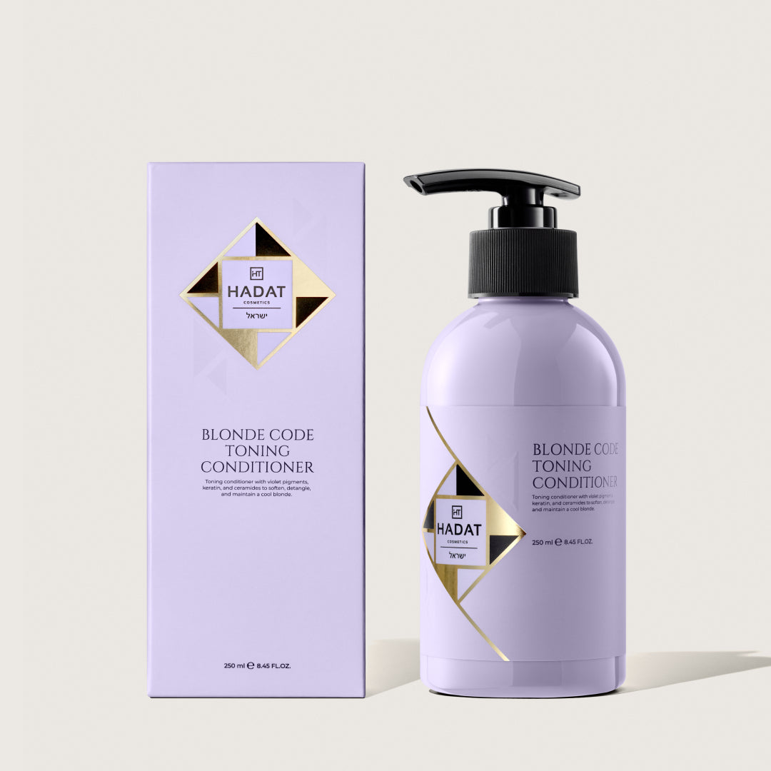HADAT BLONDE CODE TONING CONDITIONER – Farbpflegende Spülung für blondes Haar, 250 ml