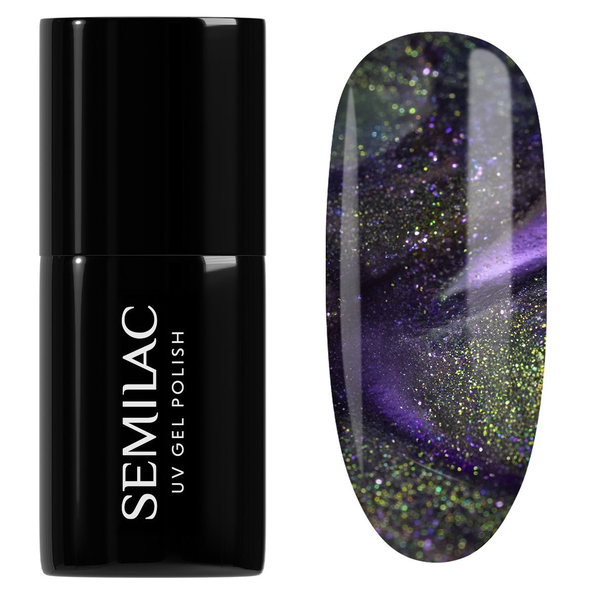 825 Semilac UV Gel Polish Cyber Violet 7 ml