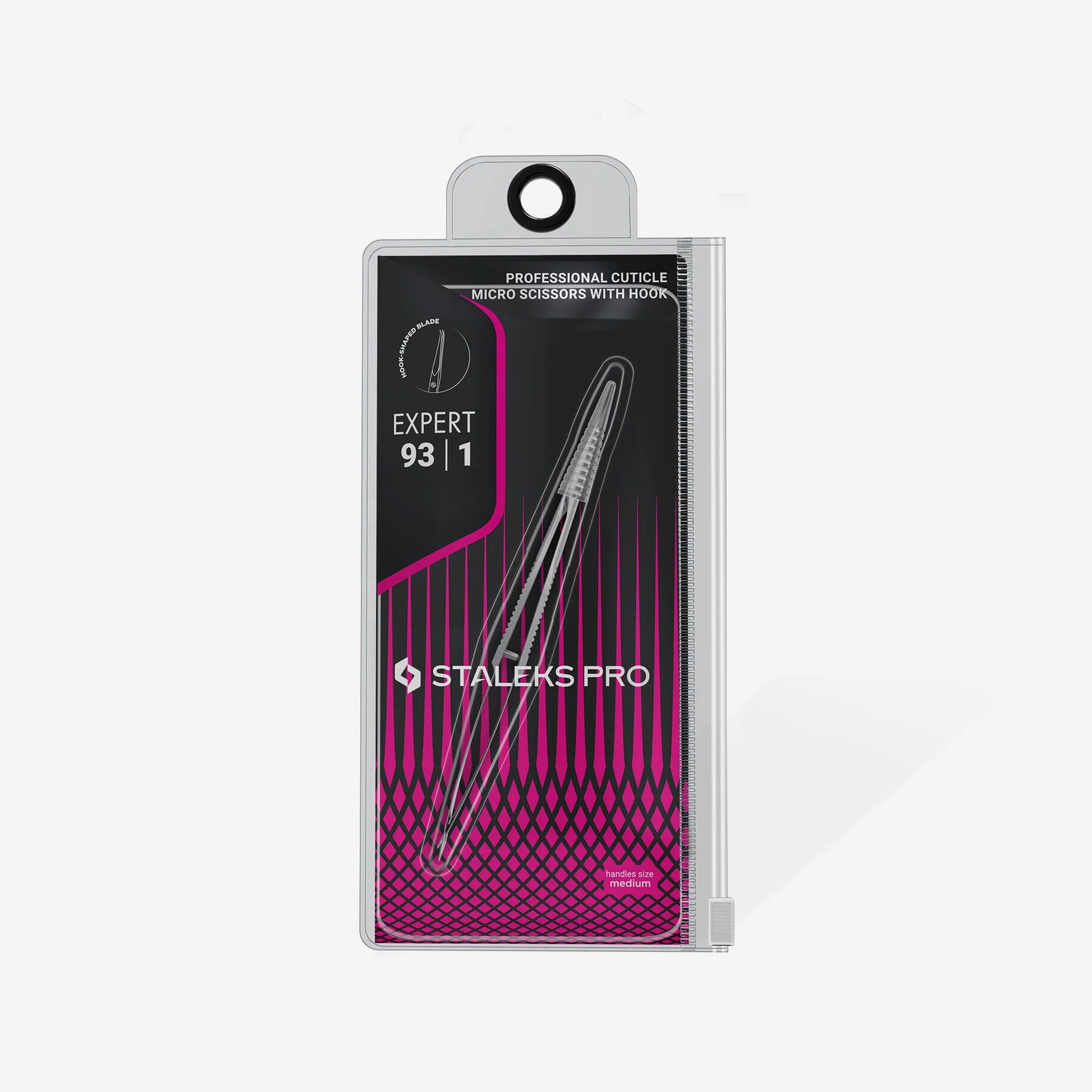 STALEKS Mikro-Hautschere mit Haken EXPERT [SE-93/1]