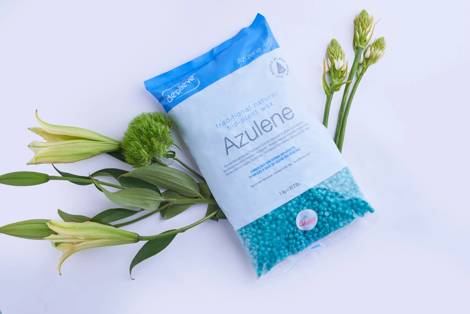 Depileve BIO BEES WAX AZULENE Granulat 1 kg.