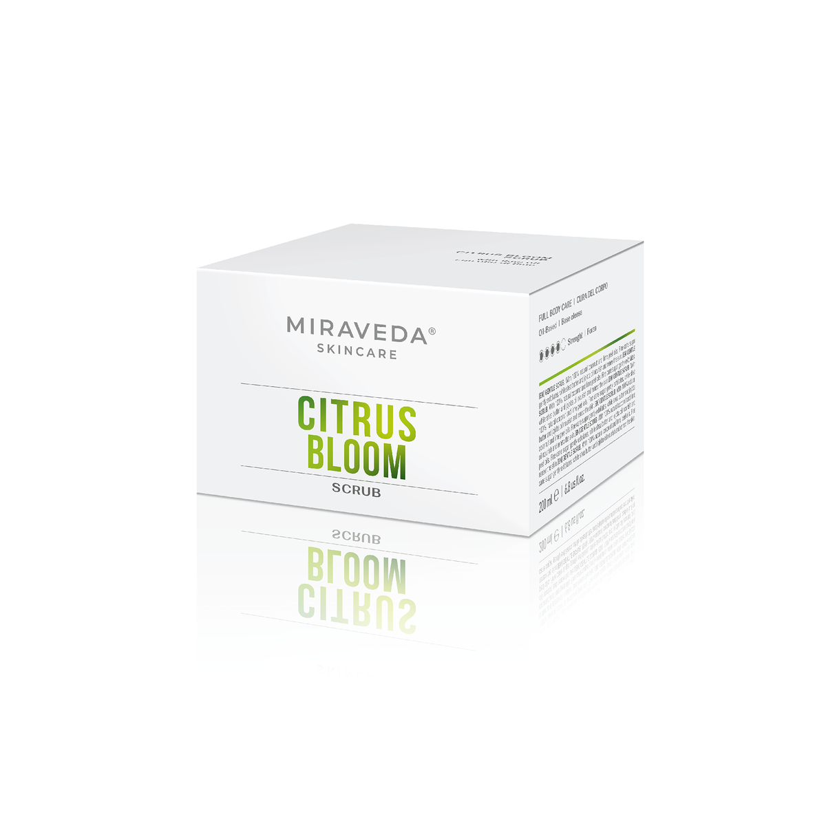 ItalWax Miraveda ķermeņa skrubis Citrus Bloom 200 ml