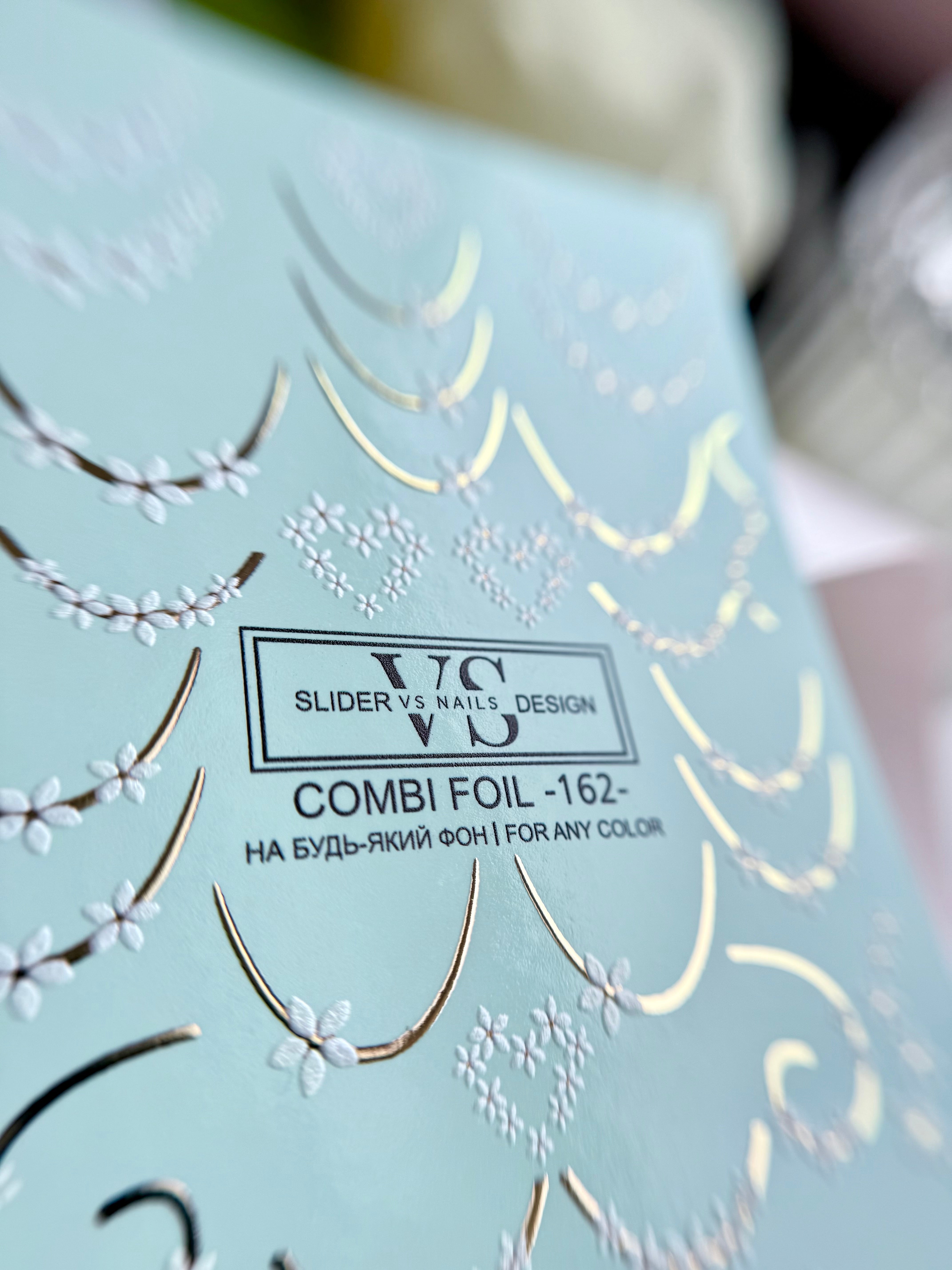 VS NAILS Sliders Combi Folie Nr.162