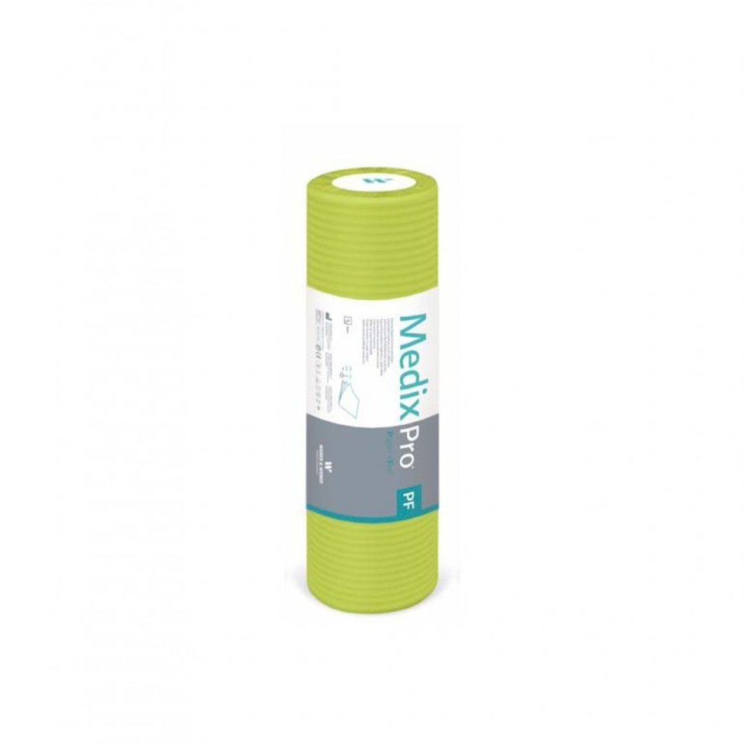 MedixPro PLĒVE + PAPĪRS 38cm, 3-slāņu, laims [M38N-50-N]