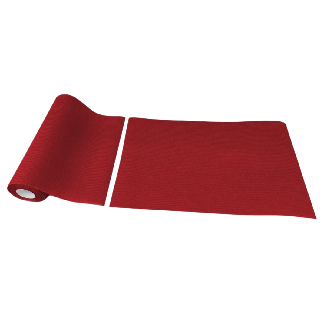 MedixPro PLĒVE + PAPĪRS 38cm, 3-slāņu, bordo [M38N-50-W]