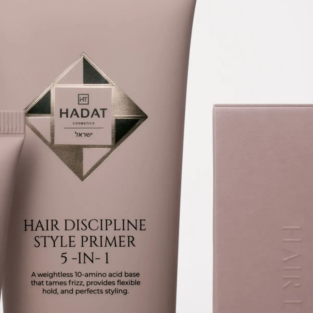 HADAT HAIR DISCIPLINE STYLE PRIMER 5-IN-1 - Matu veidošanas praimeris 5-in-1 ar termoaizsardzību, 130ml
