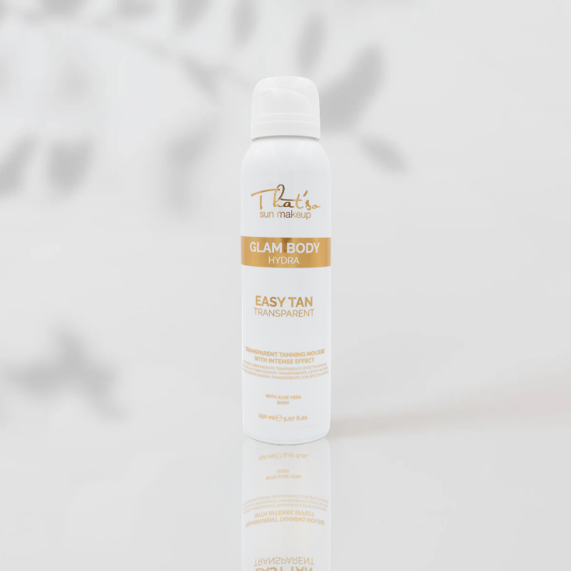 THAT'SO Glam Body Hydra – Feuchtigkeitsspendender, transparenter Selbstbräunungsschaum, 150 ml