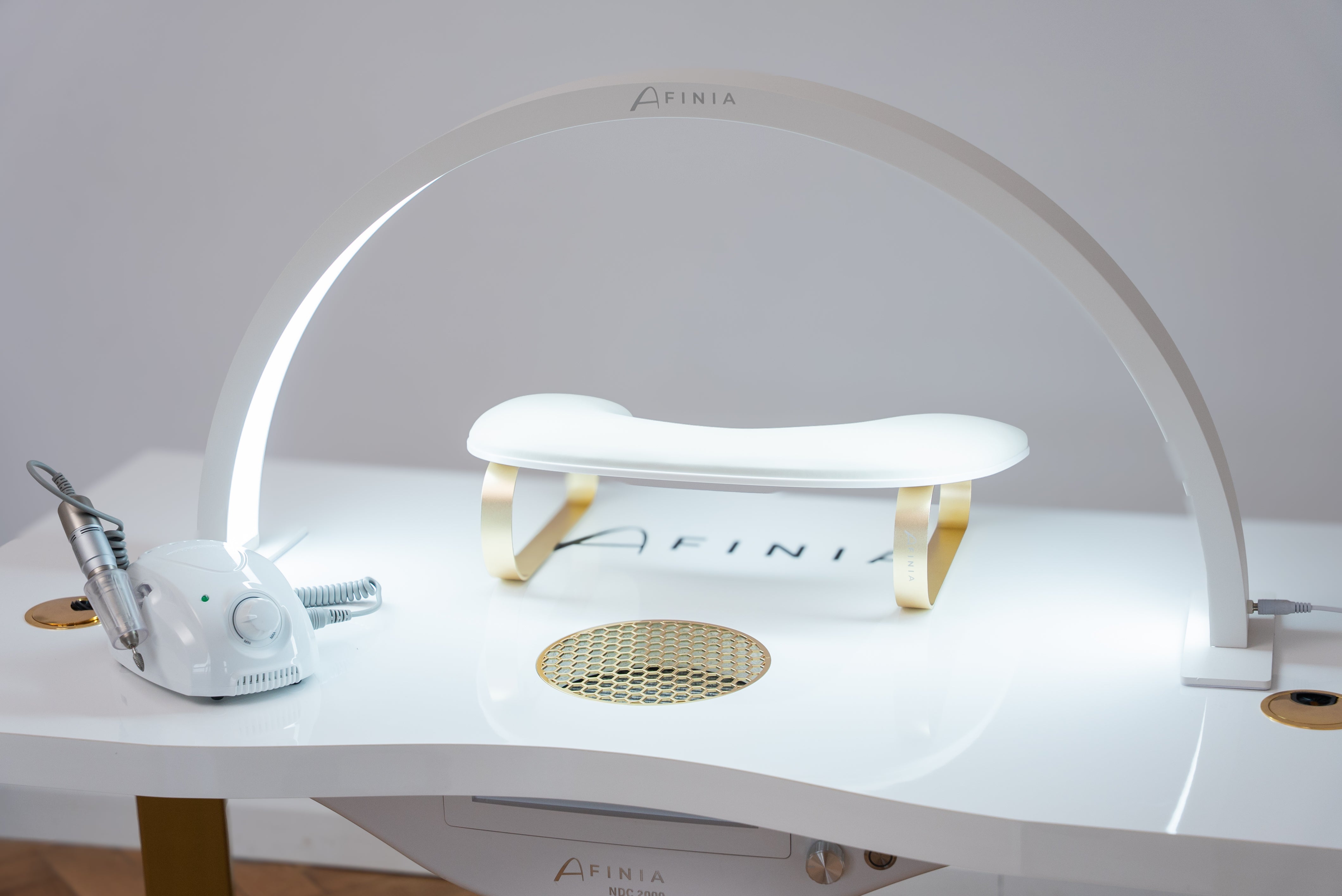 Afinia Handstütze Luna Cremefarben