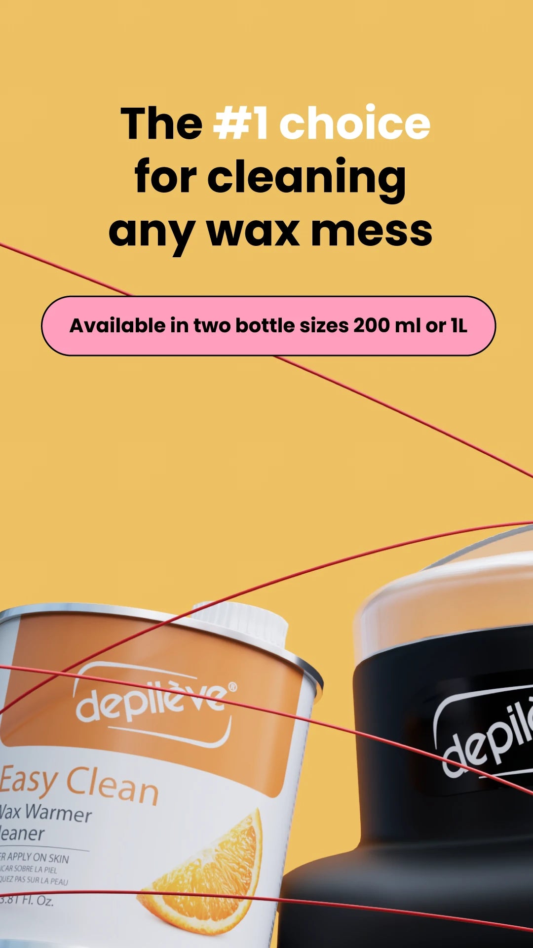 Depileve EASY CLEAN Wachsentferner-Reiniger 220 ml
