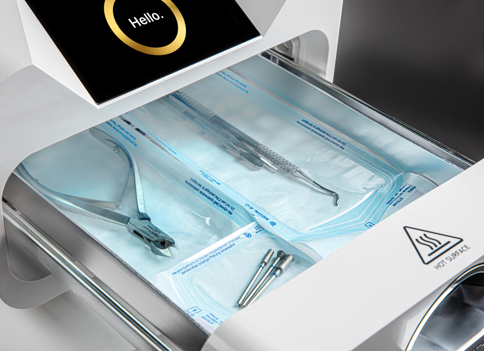 ENBIO S BEAUTY EDITION Medizinischer Autoklav der Klasse B 2,7L