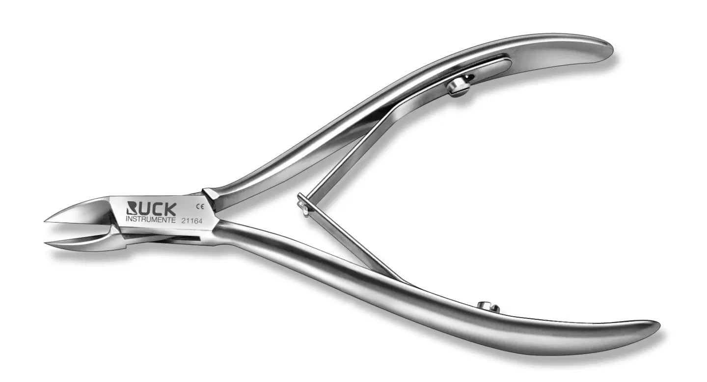 RUCK® INSTRUMENTE – kompakte, spitze Nageleckzange, 10 cm (2116401)